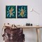 Stupell Industries Prowling Tiger Sitting Tiger Jungle 2 pc Framed Floater Canvas Wall Art Set Design by Yvette St. Amant